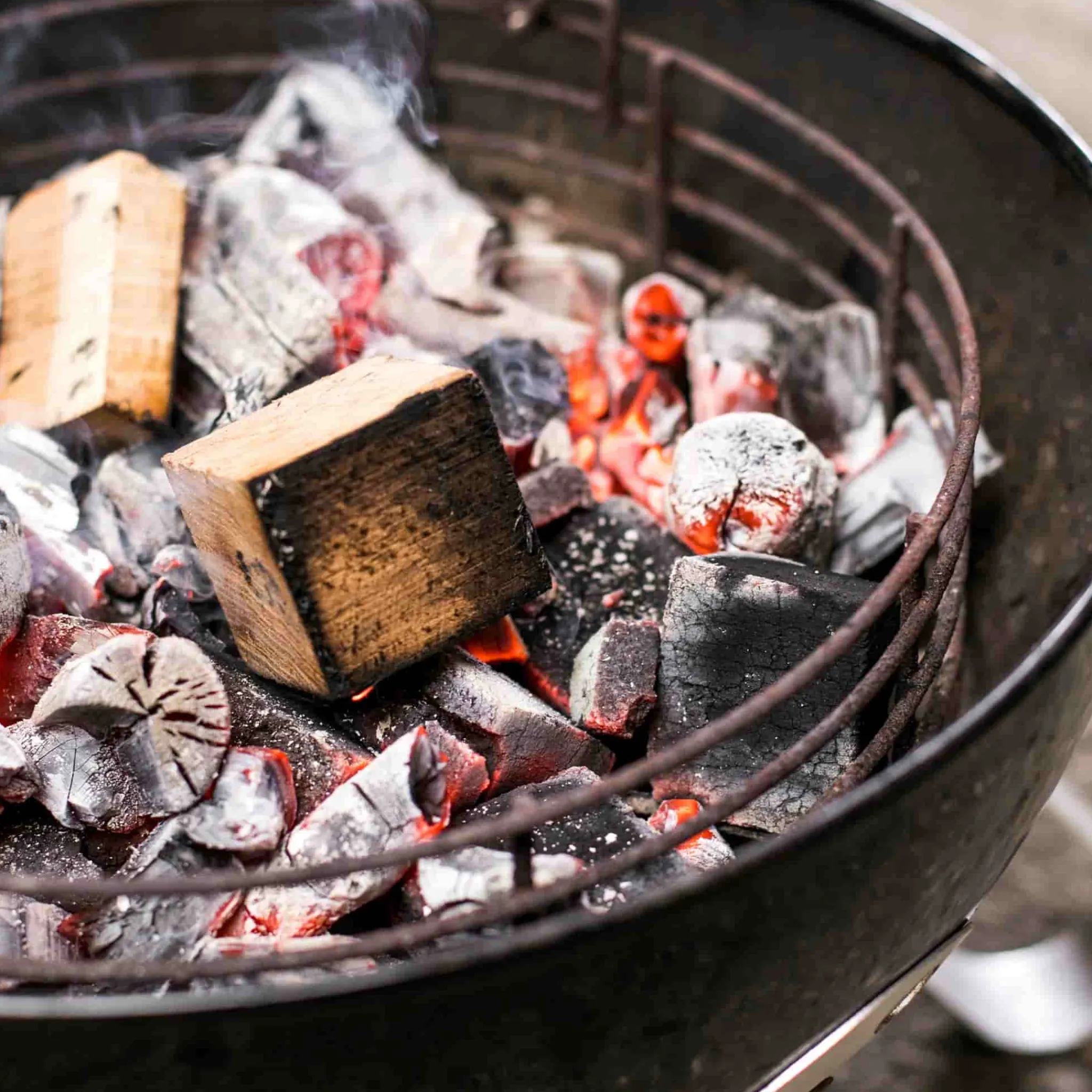 Cherry Smoking Wood Chunks, 1kg Food Smokers|Bbq & Smoking