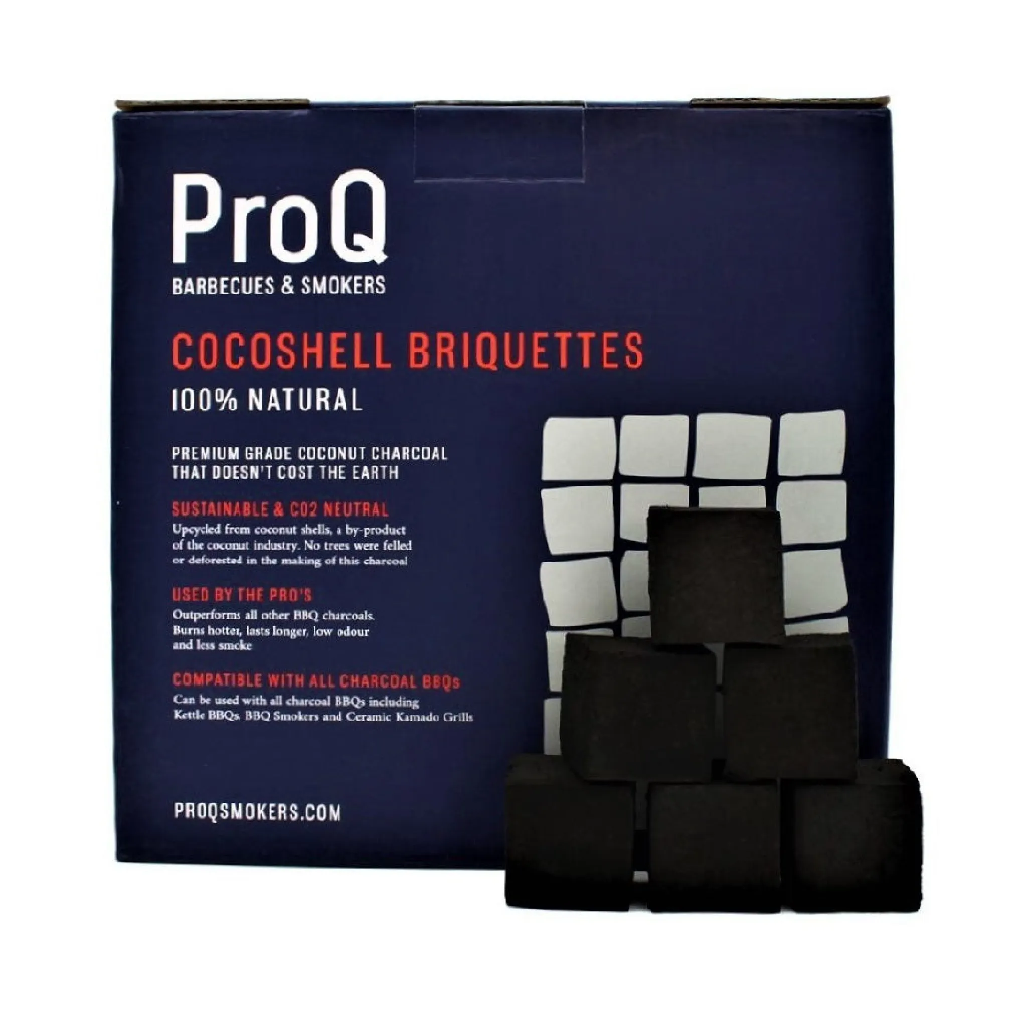 Outlet Cocoshell Briquettes, 10kg Food Smokers|Bbq & Smoking