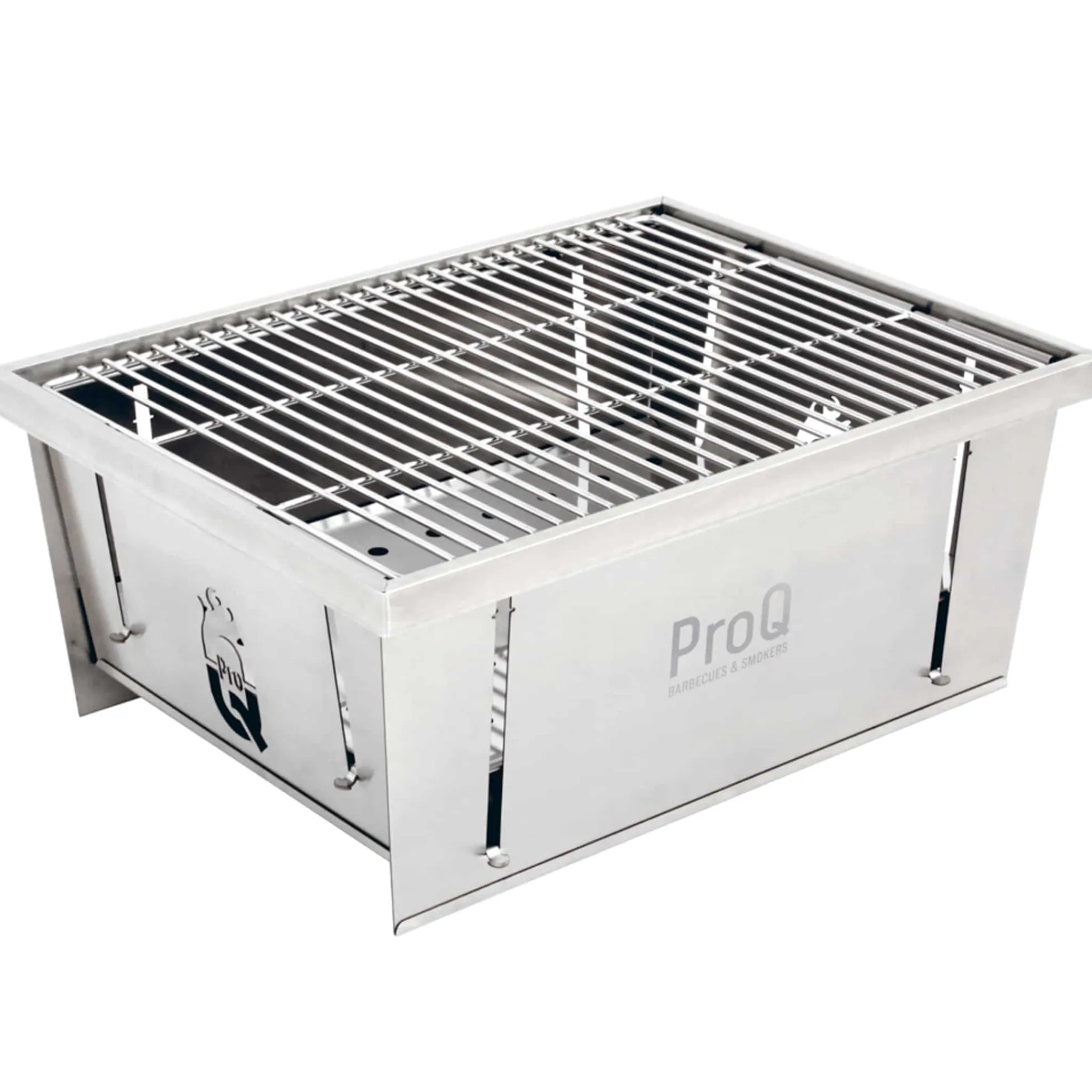FlatDog Foldable & Portable BBQ American Ingredients|Food Smokers