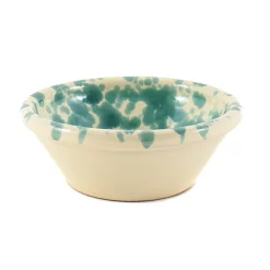 Clearance Puglia Aquamarine Splatter Bowl, 12cm Italian Ingredients|Crockery & Dinnerware