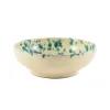 Discount Puglia Aquamarine Splatter Bowl, 19cm Italian Ingredients|Crockery & Dinnerware