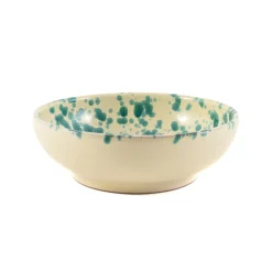 Discount Puglia Aquamarine Splatter Bowl, 19cm Italian Ingredients|Crockery & Dinnerware