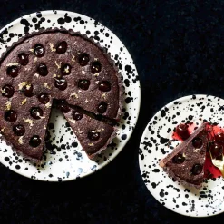 Sale Puglia Black Splatter Dinner Plate, 27cm Italian Ingredients|Plates