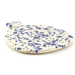 Outlet Puglia Blue Splatter Serving Board, 25cm Tableware Brands|Italian Ingredients