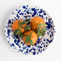 New Puglia Blue Splatter Side Plate, 19cm Tableware Brands|Italian Ingredients
