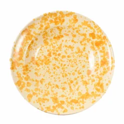 Outlet Puglia Dark Yellow Splatter Pasta Bowl, 29cm Italian Ingredients|Crockery & Dinnerware