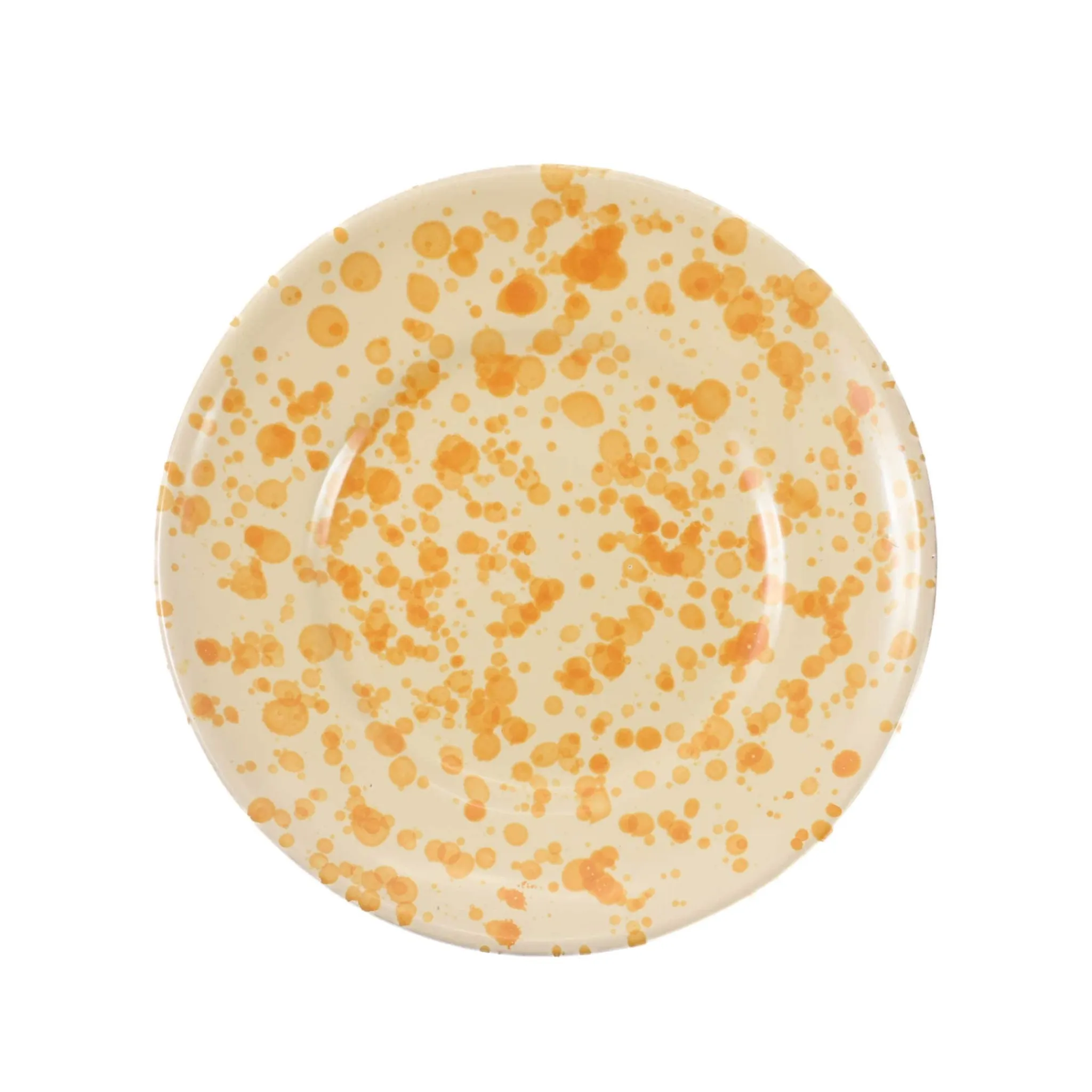 New Puglia Dark Yellow Splatter Side Plate, 19cm Tableware Brands|Italian Ingredients