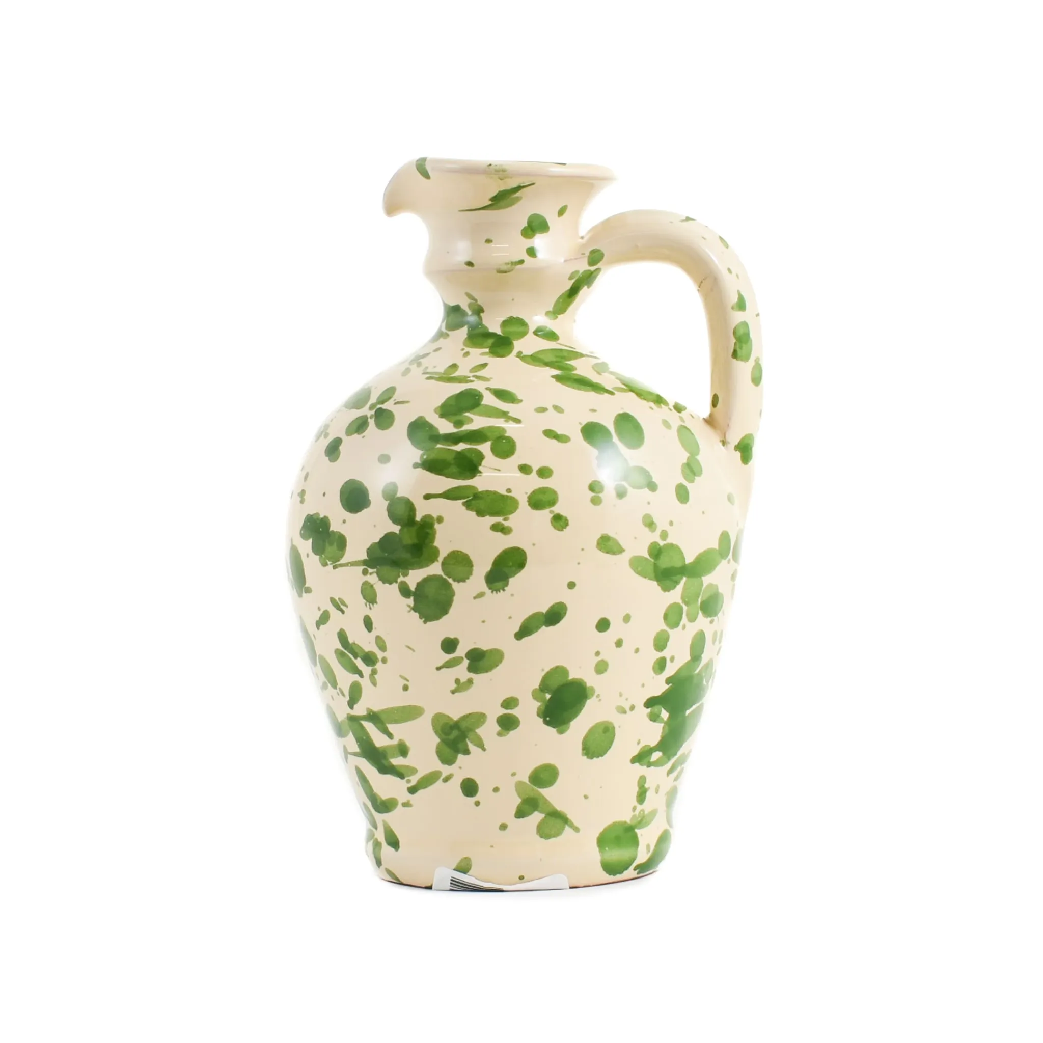 Discount Puglia Green Splatter Oil Bottle, 250ml Jugs & Bottles|Tableware Brands