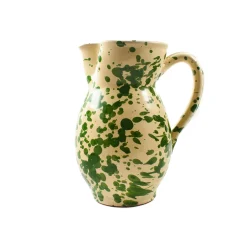 Outlet Puglia Green Splatter Pitcher Jugs & Bottles|Tableware Brands