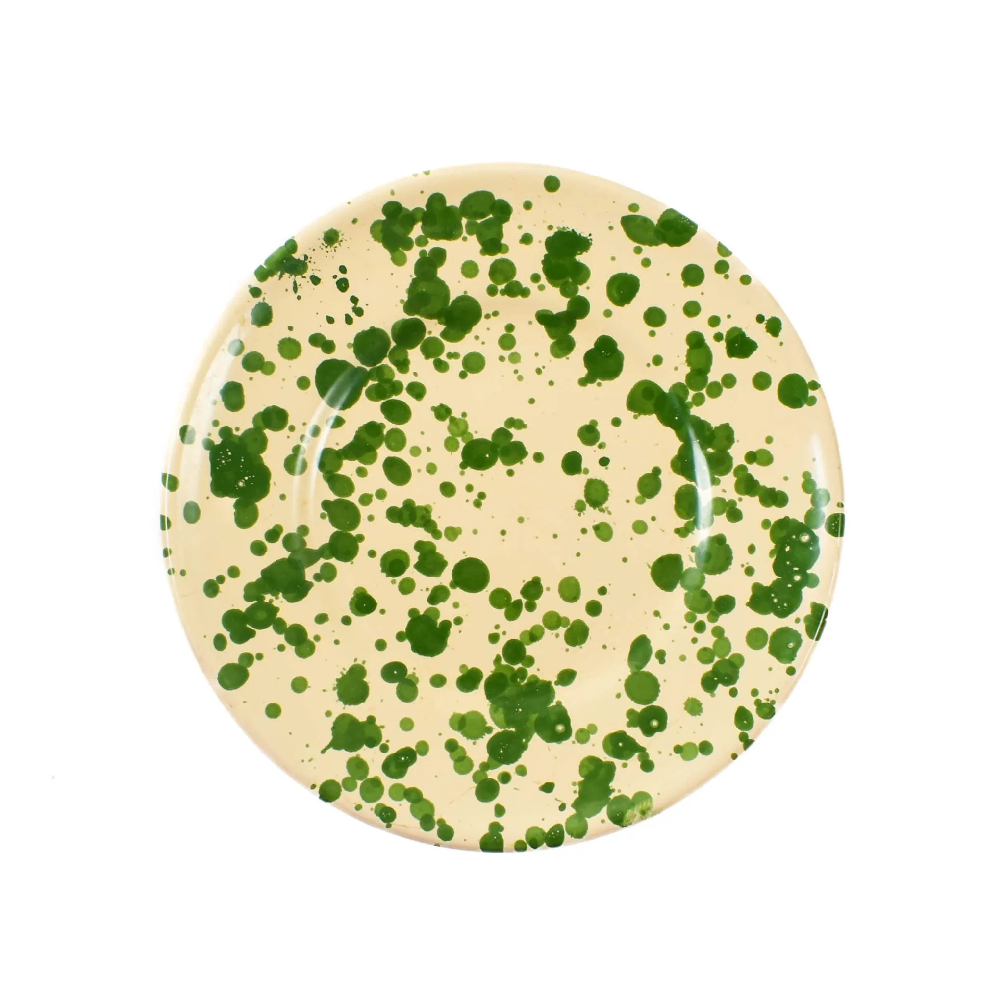 Online Puglia Green Splatter Side Plate, 19cm Plates|Crockery & Dinnerware