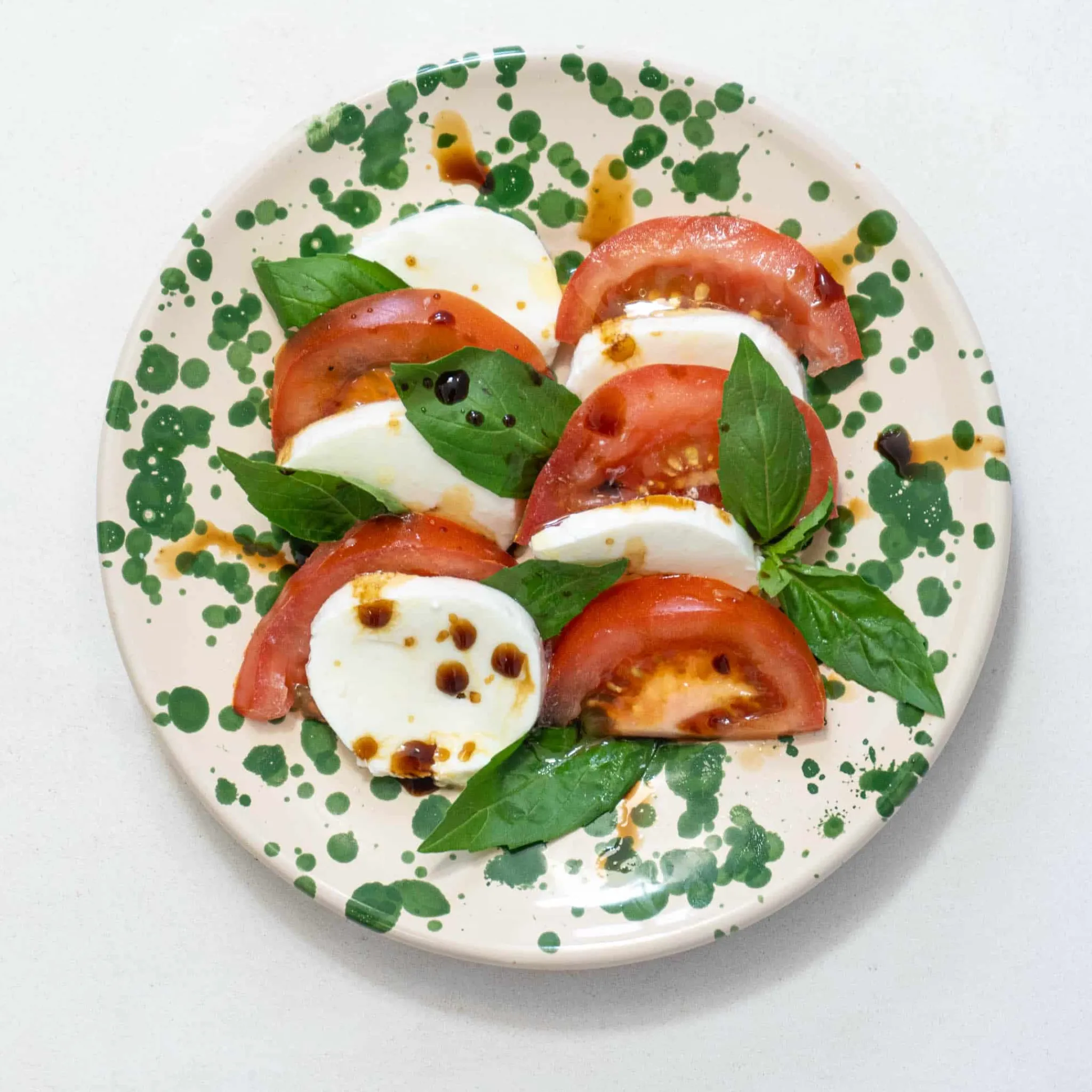 Online Puglia Green Splatter Side Plate, 19cm Plates|Crockery & Dinnerware