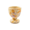 New Puglia Lilac and Yellow Splatter Egg Cup Tableware Brands