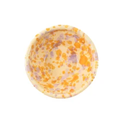 Hot Puglia Lilac and Yellow Splatter Bowl, 12cm Crockery & Dinnerware|Bowls