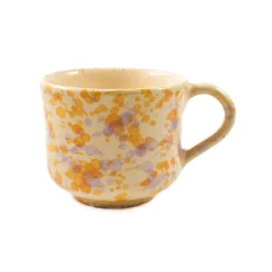 Puglia Lilac and Yellow Splatter Mug Tableware Brands|Crockery & Dinnerware