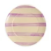 Best Puglia Lilac Stripe Dinner Plate, 27cm Plates|Crockery & Dinnerware