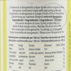 Puglian Bergamot Extra Virgin Olive Oil In Tin, 250ml Ingredients Brands|Italian Ingredients