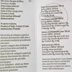 Best Puglian Extra Virgin Olive Oil in Arte Green Glass Bottle, 500ml Ingredients Brands|Oil, Vinegar & Dressings