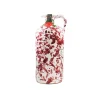 Clearance Puglian Extra Virgin Olive Oil in Burgundy Splatter Ceramic Bottle, 500ml Ingredients Brands|Oil, Vinegar & Dressings