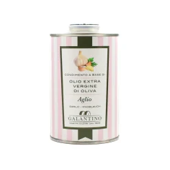 Discount Puglian Garlic Extra Virgin Olive Oil In Tin, 250ml Ingredients Brands|Italian Ingredients