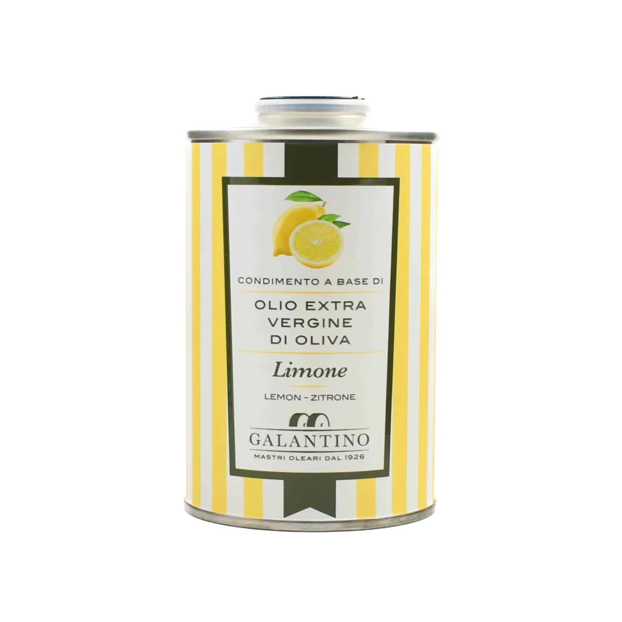 Outlet Puglian Lemon Extra Virgin Olive Oil In Tin, 250ml Italian Ingredients|Oil, Vinegar & Dressings