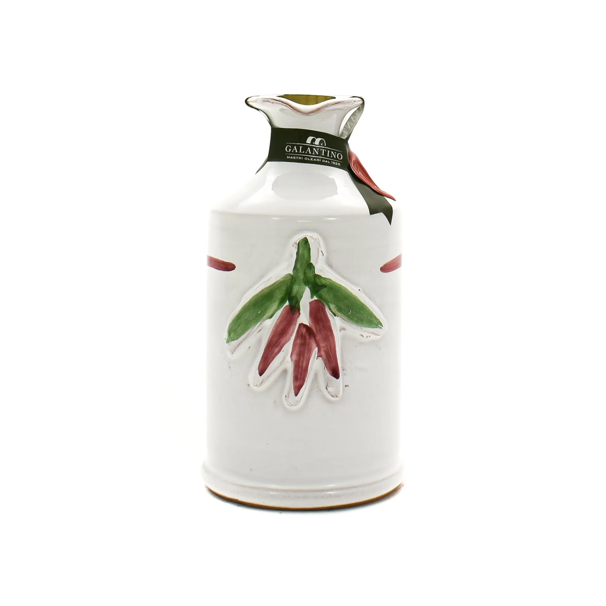 Online Puglian Olive Oil with Chilli in Terracotta Bottle, 250ml Ingredients Brands|Italian Ingredients
