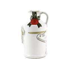 Outlet Puglian Olive Oil with Oregano in Terracotta Bottle, 250ml Ingredients Brands|Italian Ingredients