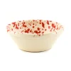 Outlet Puglia Red Splatter Bowl, 12cm Italian Ingredients|Crockery & Dinnerware