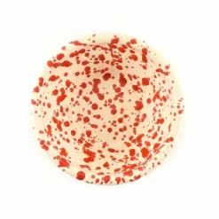 Outlet Puglia Red Splatter Bowl, 12cm Italian Ingredients|Crockery & Dinnerware