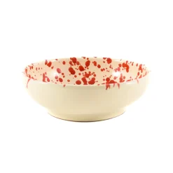 Best Puglia Red Splatter Bowl, 19cm Italian Ingredients|Bowls