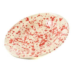Online Puglia Red Splatter Pasta Bowl, 29cm Italian Ingredients|Crockery & Dinnerware