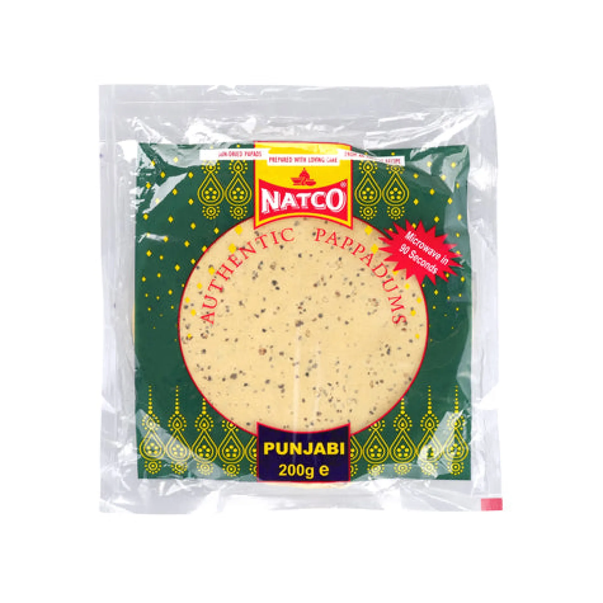 Sale Punjabi Poppadoms, 200g Indian Ingredients|Snacks