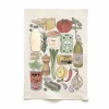 New Cooking Essentials Organic Cotton Tea Towel Kitchen Textiles & Clothing