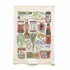 East Asian Ingredients Organic Cotton Tea Towel Kitchen Textiles & Clothing