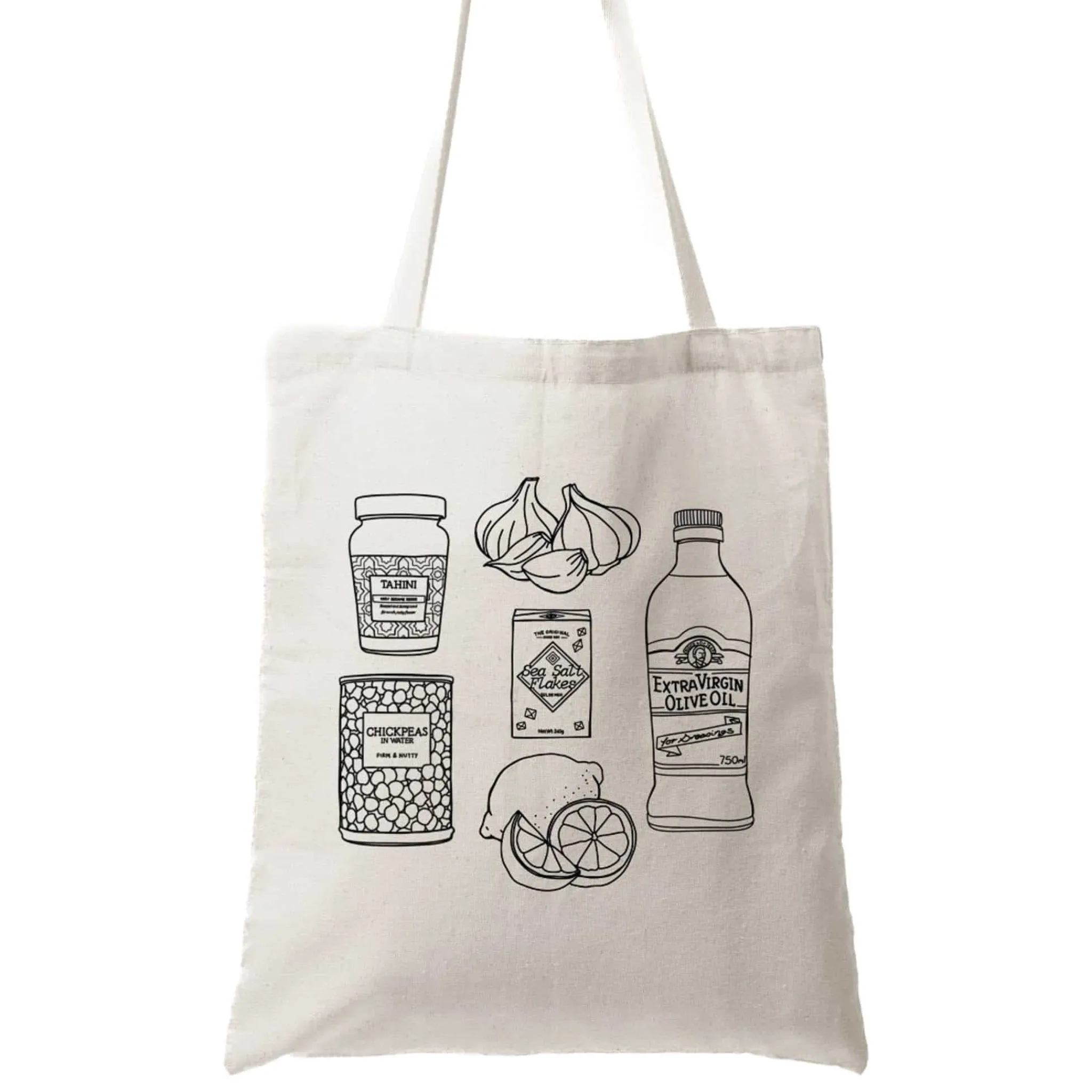 New Hummus Organic Cotton Tote Bag Tableware Brands