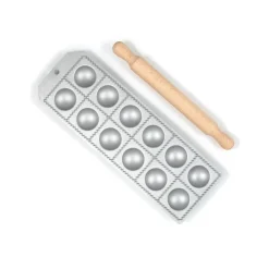 Discount Ravioli Tray - 12 Large Round Ravioli 52mm x 52mm Italian Ingredients|Kitchen Tools & Utensils