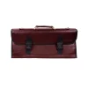 Clearance Red Buffalo Leather Knife Bag, 11 Slots Kitchen Knives