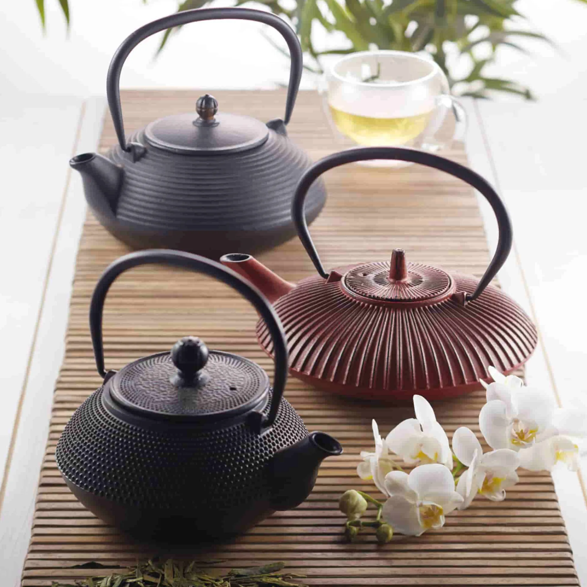 Clearance Red Cast Iron Teapot, 600ml Tableware Brands|Japanese Ingredients