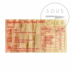 n Rice Sticks, 5mm, 375g Ingredients Brands|Southeast Asian Ingredients