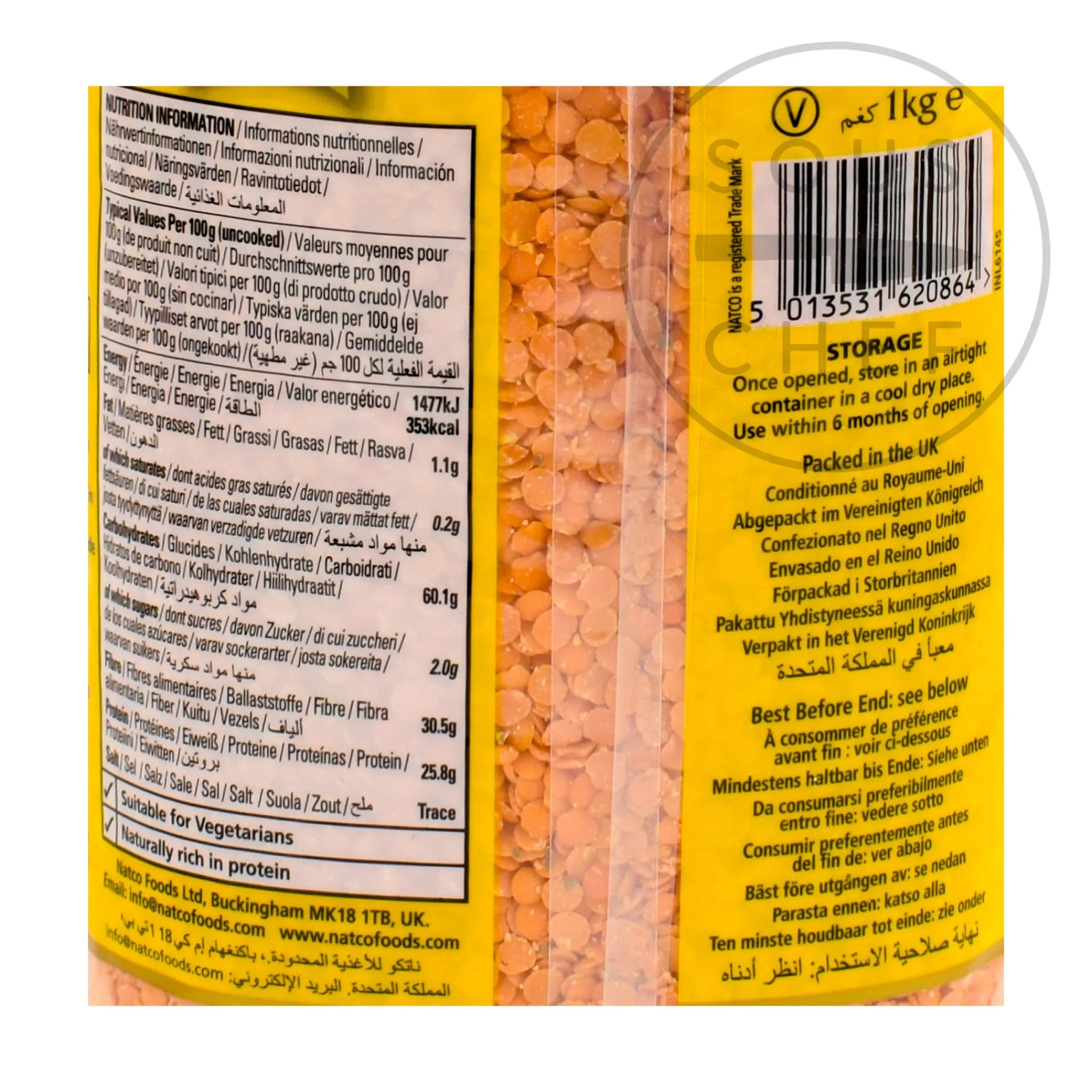 Sale Red Lentils (Masoor Dal), 1kg Ingredients Brands|Indian Ingredients