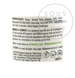 Online Mamak Curry Leaf & Roasted Cumin, 180g Ingredients Brands|Southeast Asian Ingredients