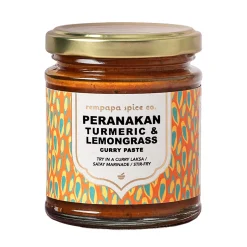 Peranakan Turmeric & Lemongrass Spice Paste, 180g Ingredients Brands|Southeast Asian Ingredients