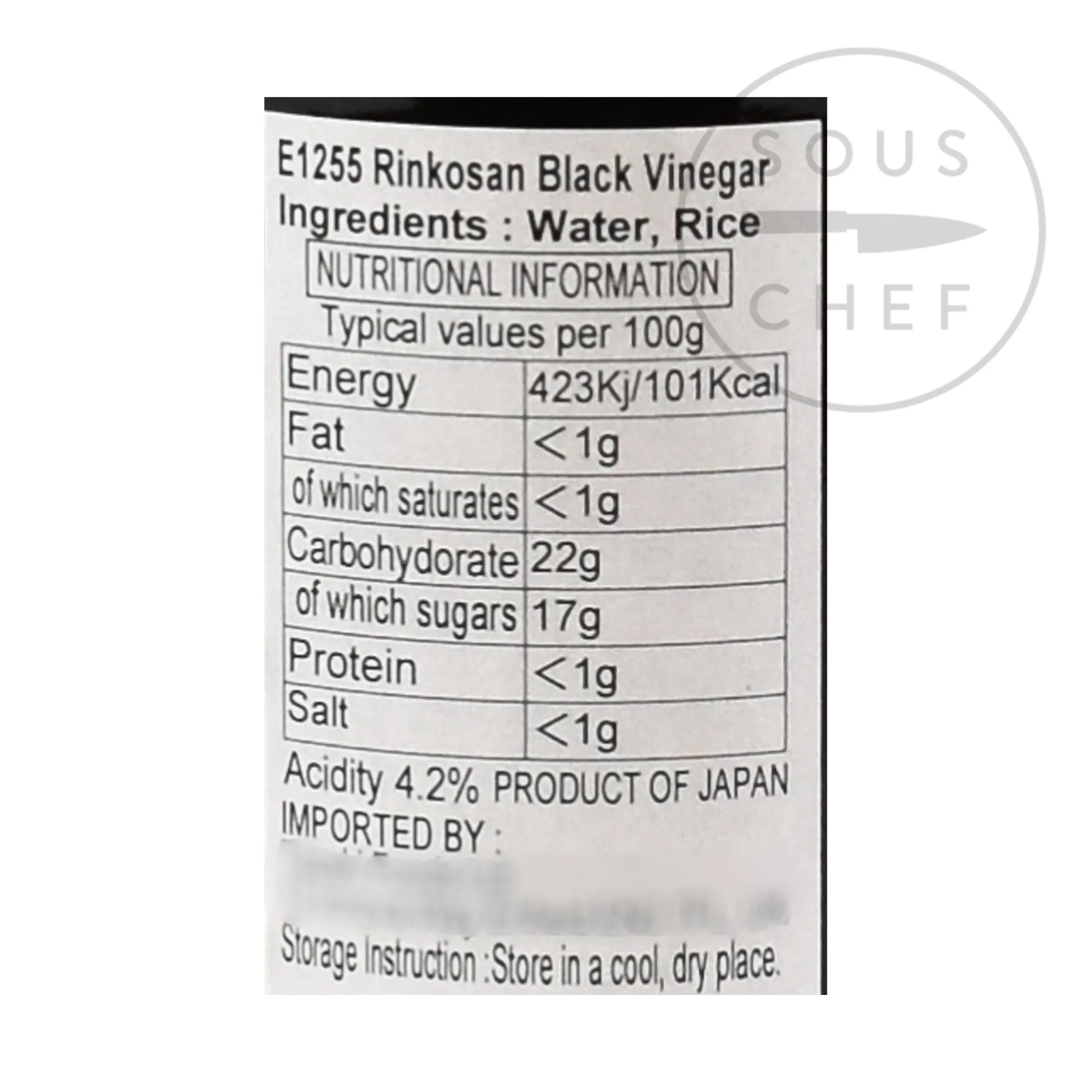 New Black Vinegar, 360ml Japanese Ingredients|Oil, Vinegar & Dressings