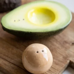 Online Avocado Salt & Pepper Shaker Set Kitchen Tools & Utensils