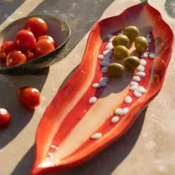 Online Chilli Pepper Serving Platter, 34cm Tableware Brands