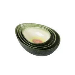 Outlet Set of 4 Avocado Nesting Bowls Tableware Brands