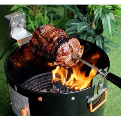 Clearance Rotisserie Kit for Ranger & Frontier Food Smokers|Bbq & Smoking