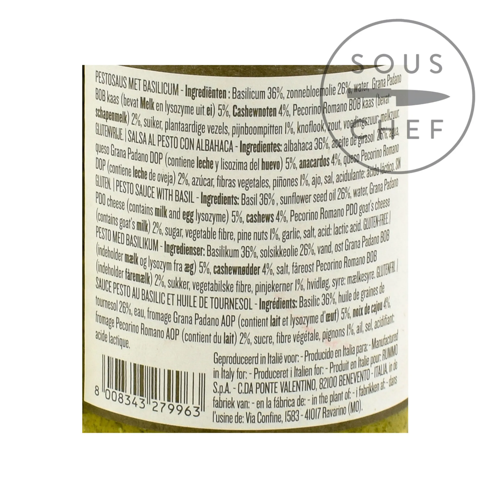 Clearance Basil Pesto, 190g Ingredients Brands|Italian Ingredients