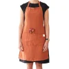 Outlet Rust Daily Linen Apron Kitchen Textiles & Clothing