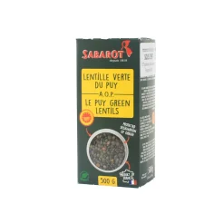 New AOP Green Puy Lentils, 500g French Ingredients|Pasta, Rice & Beans