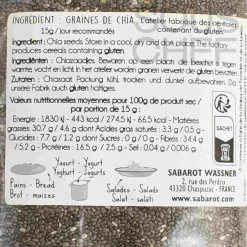 New Chia Seeds, 400g Ingredients Brands|Baking Ingredients